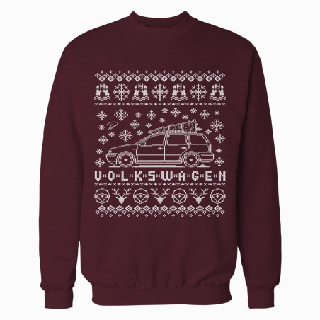 VW MK4 Estate Full Christmas Sweater