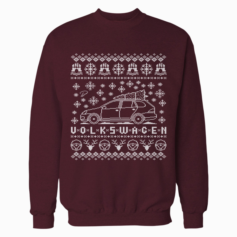 VW MK5 Estate Full Christmas Sweater