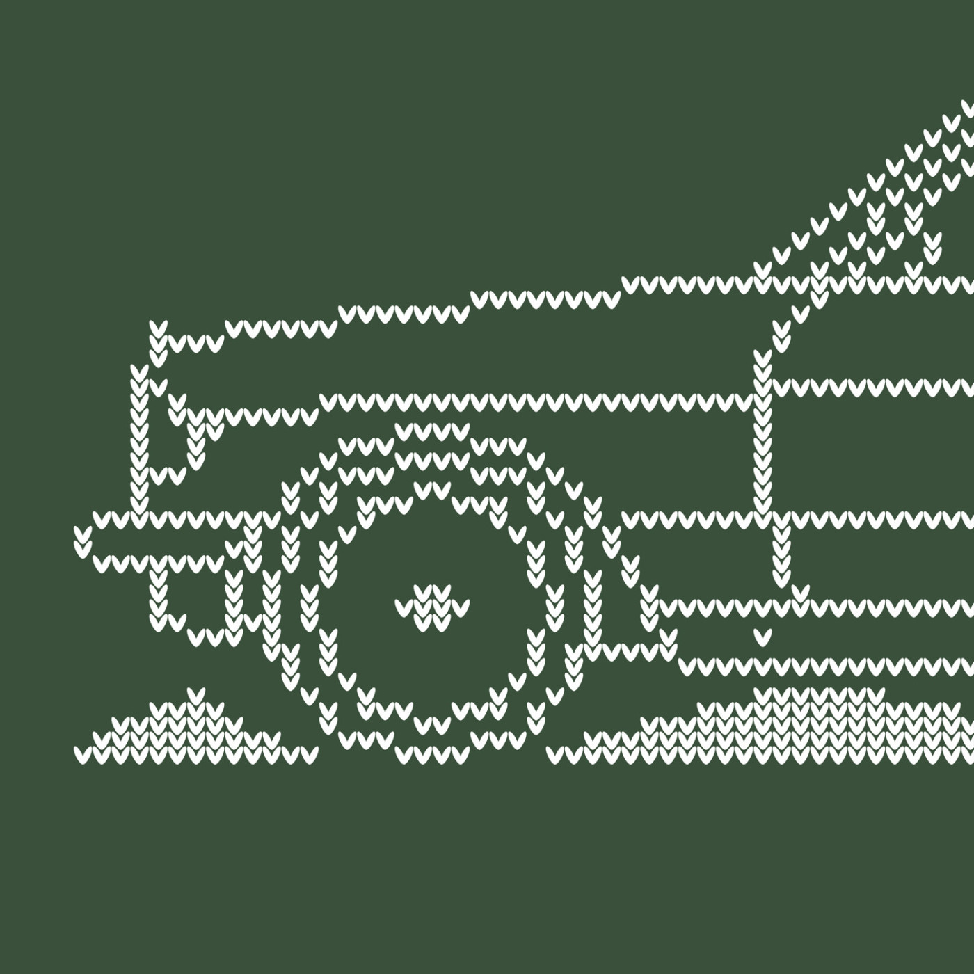 Mercedes-Benz W123 Coupe Minimal Christmas Sweater