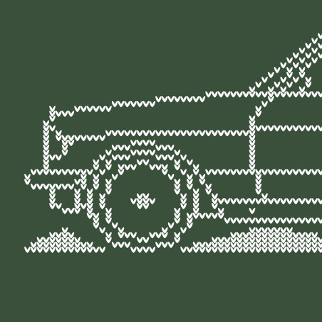 Mercedes-Benz W123 Coupe Minimal Christmas Sweater