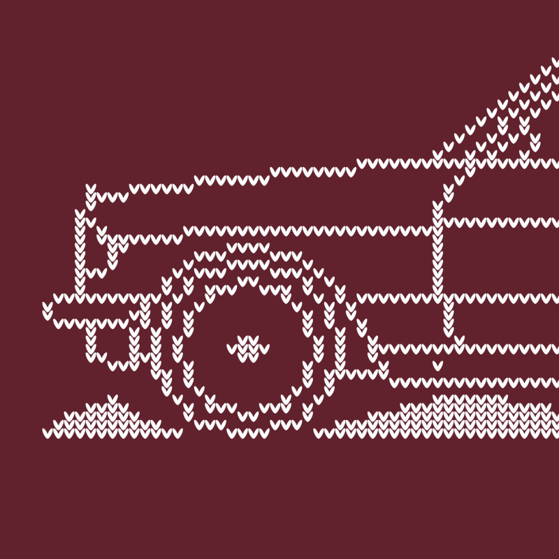 Mercedes-Benz W123 Coupe Minimal Christmas Sweater
