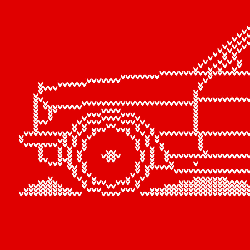 Mercedes-Benz W123 Coupe Full Christmas Sweater