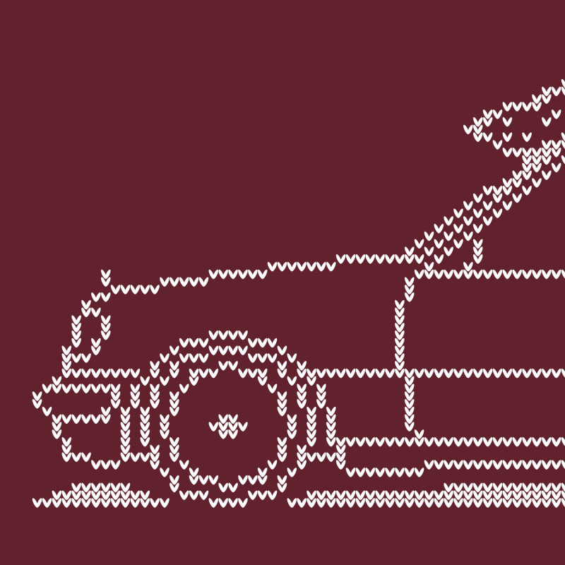 Mercedes-Benz W124 Sedan Full Christmas Sweater
