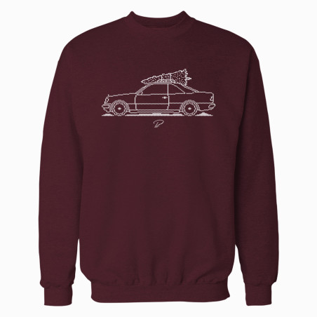Mercedes-Benz W124 Coupe Minimal Christmas Sweater