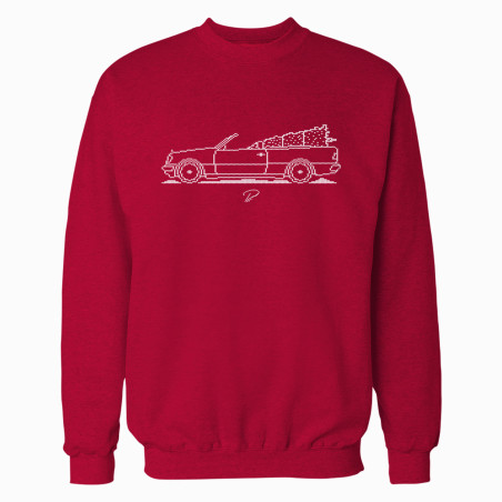 Mercedes-Benz W124 Cabrio Minimal Christmas Sweater