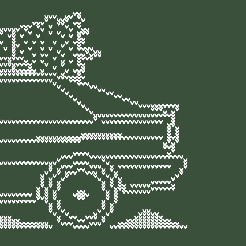 Audi Quattro Minimal Christmas Sweater