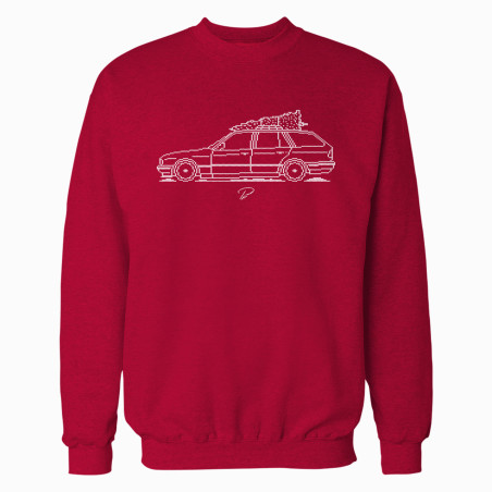 BMW E34 Touring Minimal Christmas Sweater