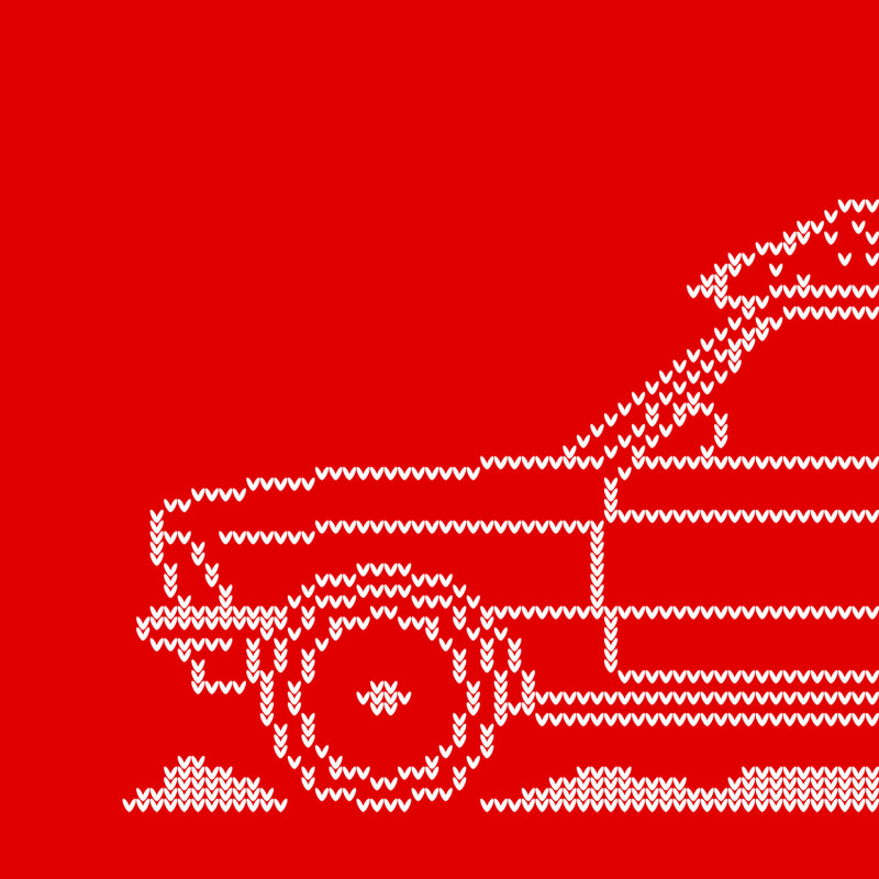 BMW E21 Sedan Minimal Christmas Sweater