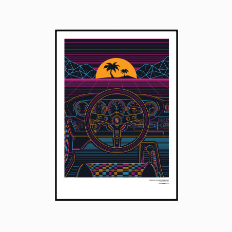 Porsche 930 Momo Prototipo Eighties Sunset