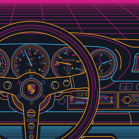 Porsche 930 Momo Prototipo Eighties Sunset