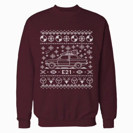 BMW E21 Sedan Full Christmas Sweater