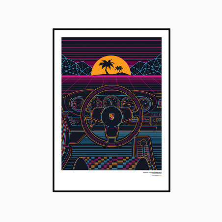 Porsche 930 OEM Eighties Sunset