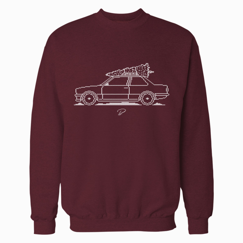 BMW E30 Coupe Minimal Christmas Sweater