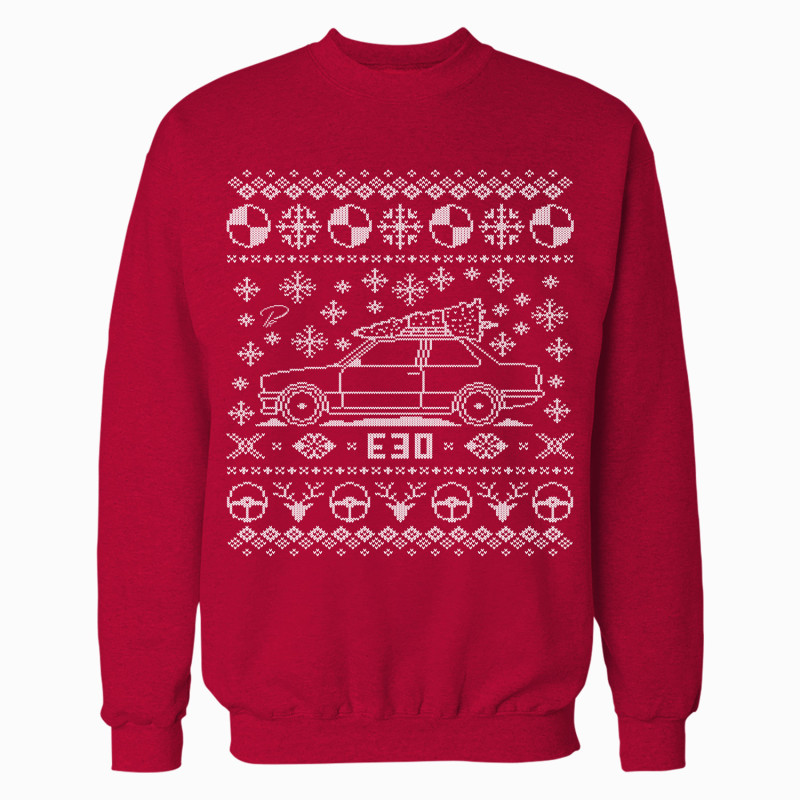 BMW E30 Coupe Full Christmas Sweater