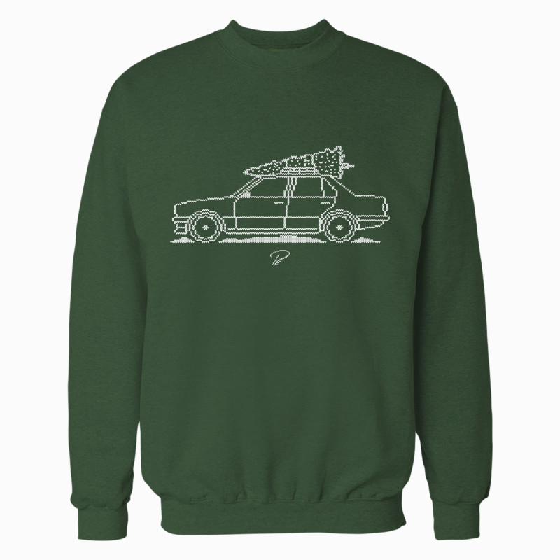 BMW E30 Sedan Minimal Christmas Sweater