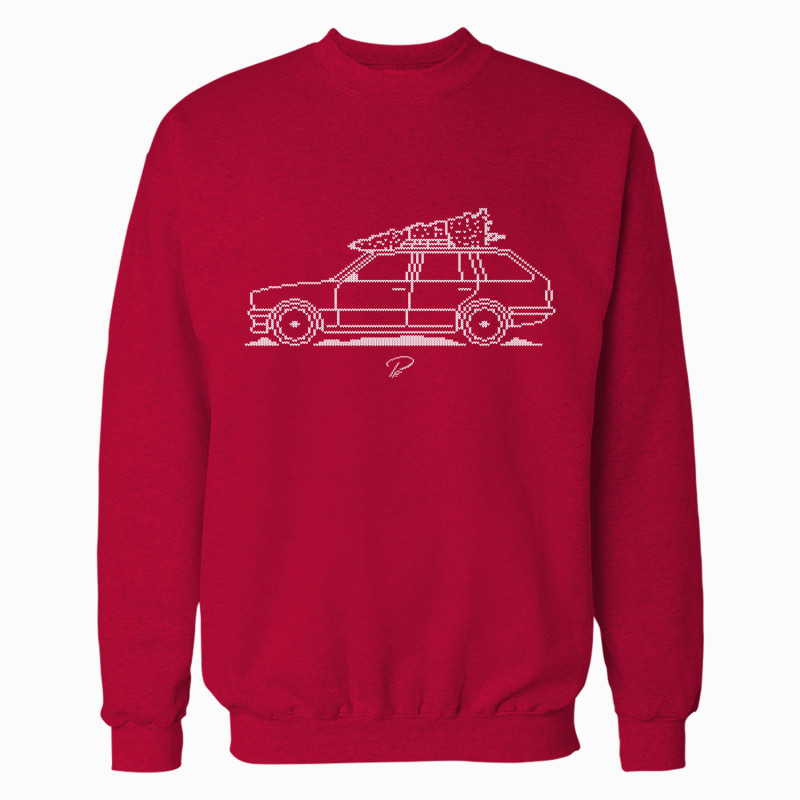 BMW E30 Touring Minimal Christmas Sweater