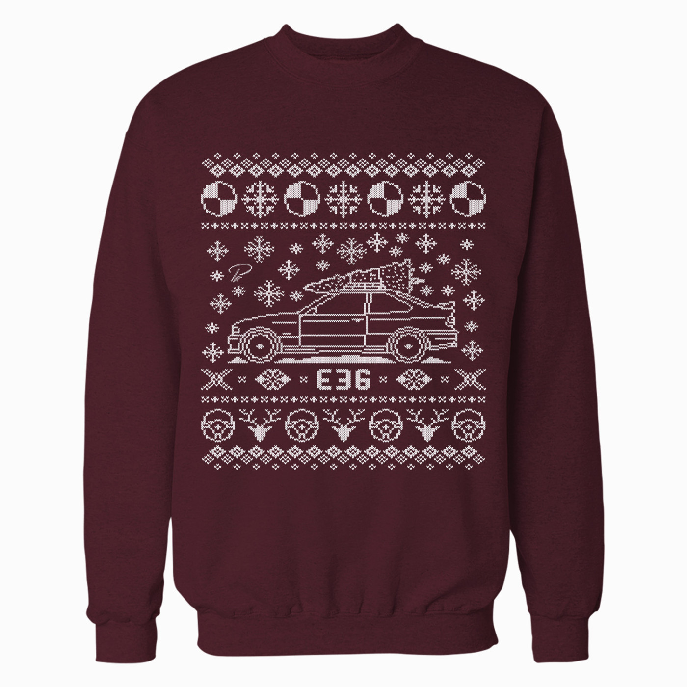 BMW E36 Coupe Full Christmas Sweater BMW E36 Coupe Full Christmas Sweater