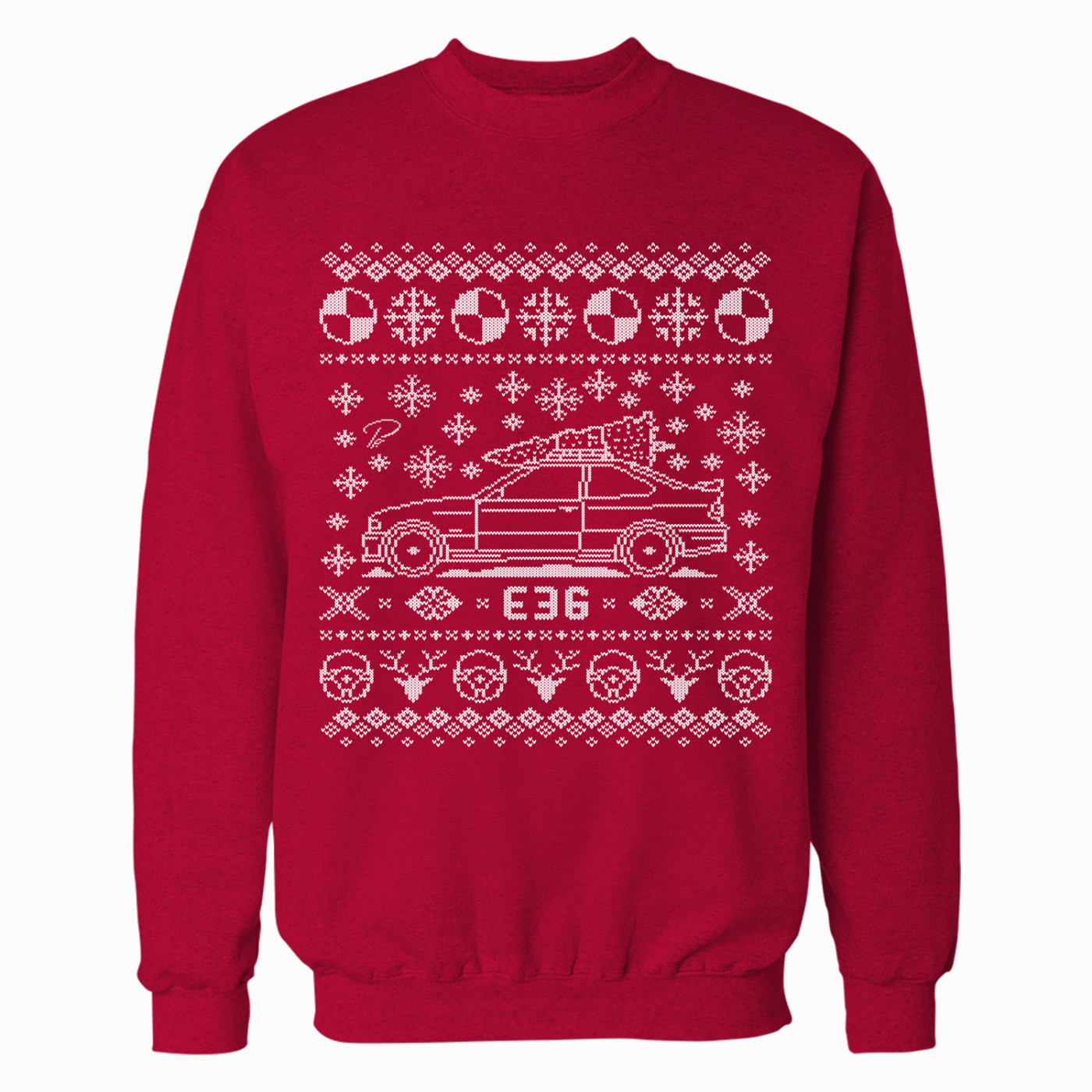 BMW E36 Coupe Full Christmas Sweater