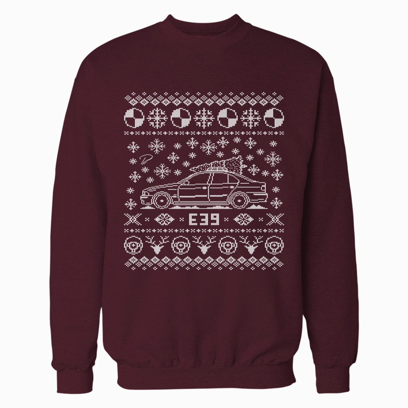 BMW E39 Sedan Full Christmas Sweater