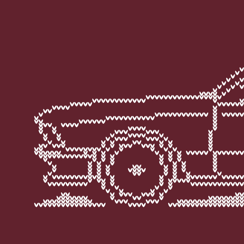 BMW E24 Minimal Christmas Sweater