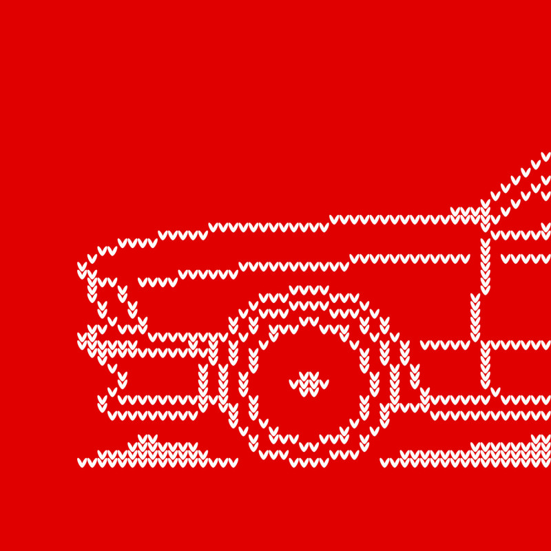 BMW E24 Minimal Christmas Sweater