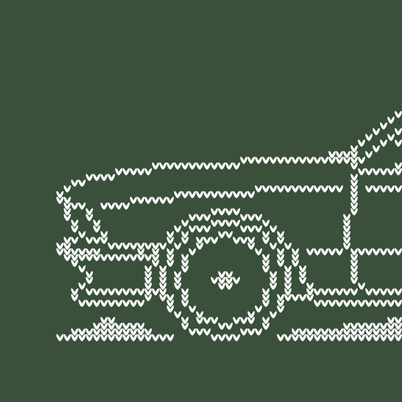 BMW E24 Full Christmas Sweater