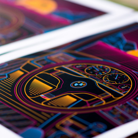 BMW E28 Eighties Sunset