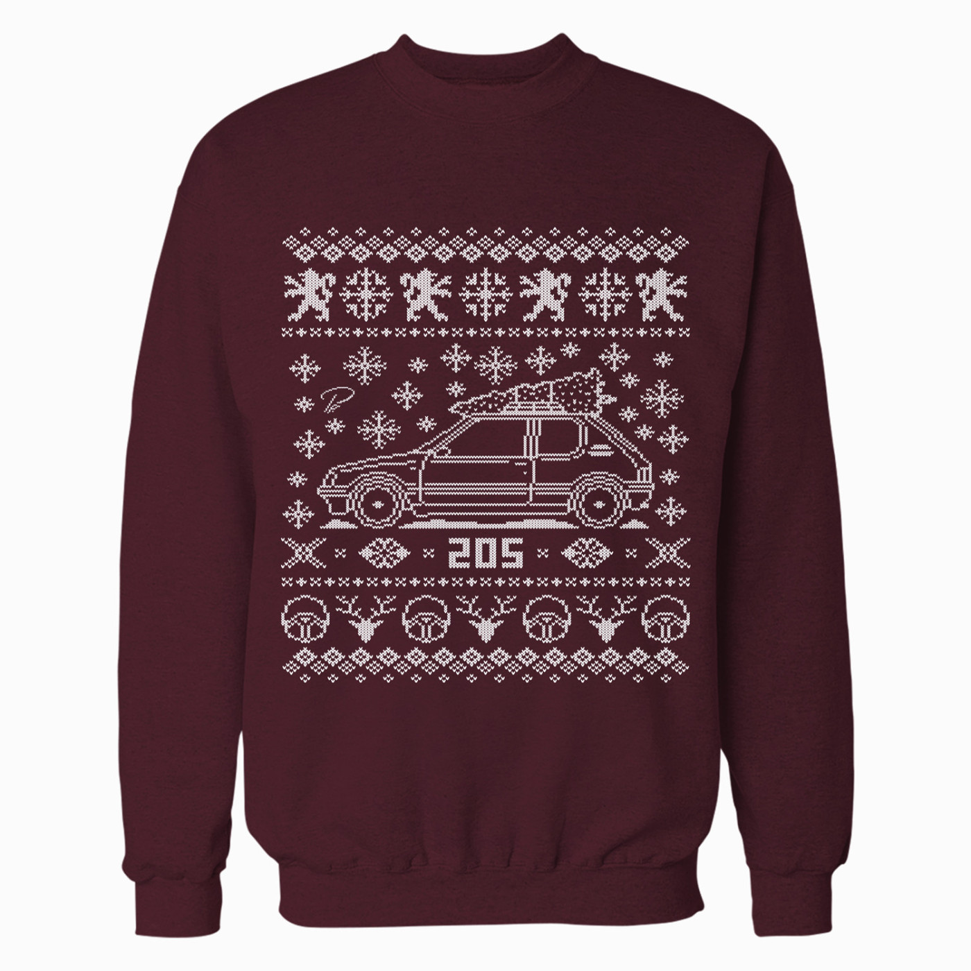 Peugeot 205 GTI Full Christmas Sweater