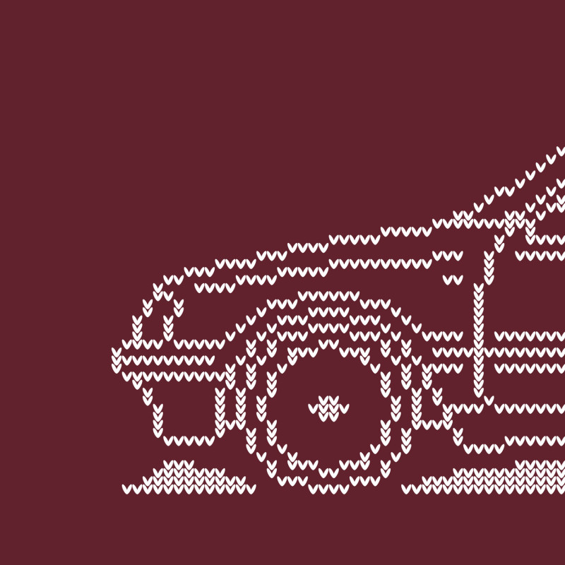 Peugeot 205 CTI Minimal Christmas Sweater