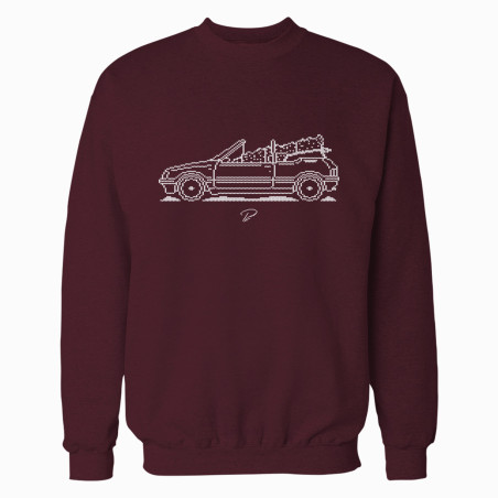 Peugeot 205 CTI Minimal Christmas Sweater