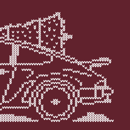 Porsche 930 Full Christmas Sweater