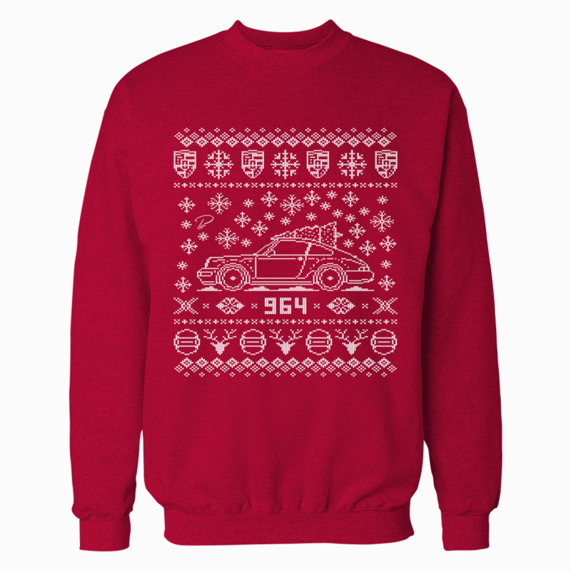 Porsche 964 Full Christmas Sweater