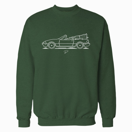 Mazda Miata NA Minimal Christmas Sweater