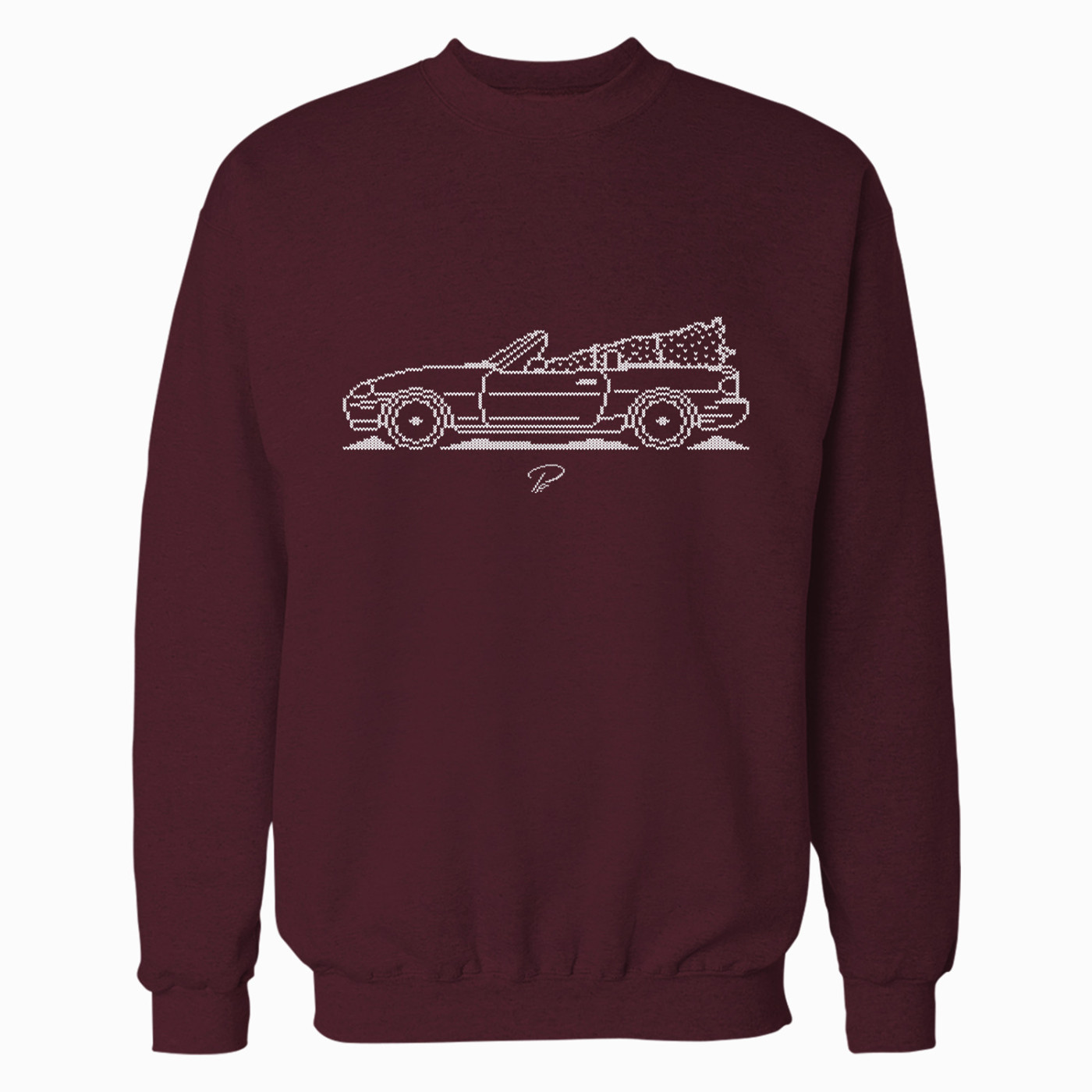 Mazda Miata NB Minimal Christmas Sweater