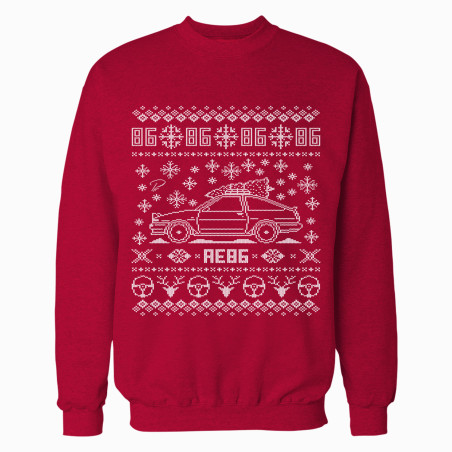 Toyota AE86 Trueno Full Christmas Sweater