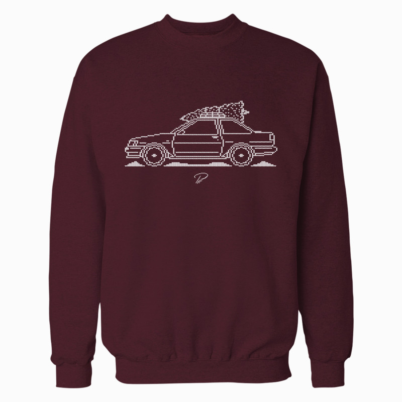 Toyota AE86 Levin Minimal Christmas Sweater