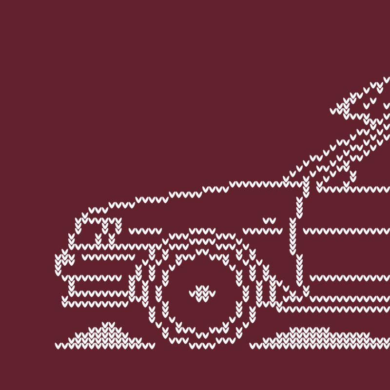 Toyota AE86 Levin Minimal Christmas Sweater