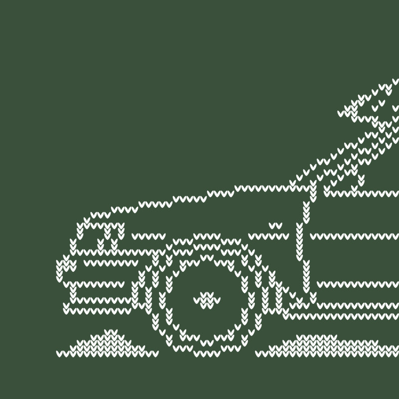 Toyota AE86 Levin Minimal Christmas Sweater