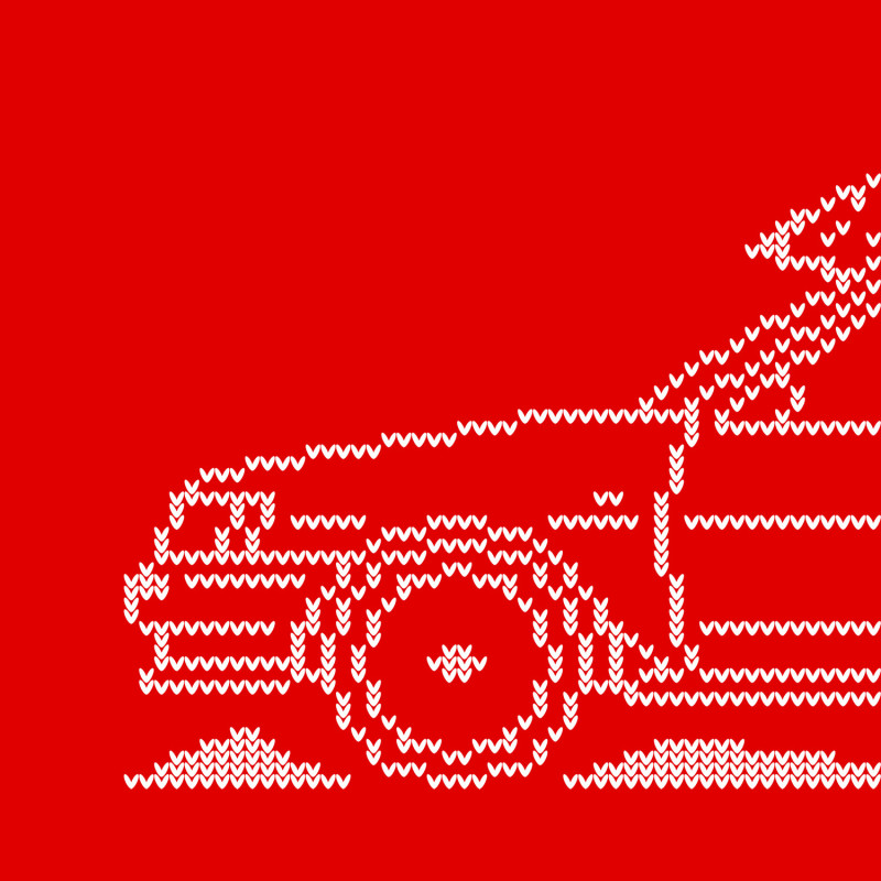 Toyota AE86 Levin Full Christmas Sweater