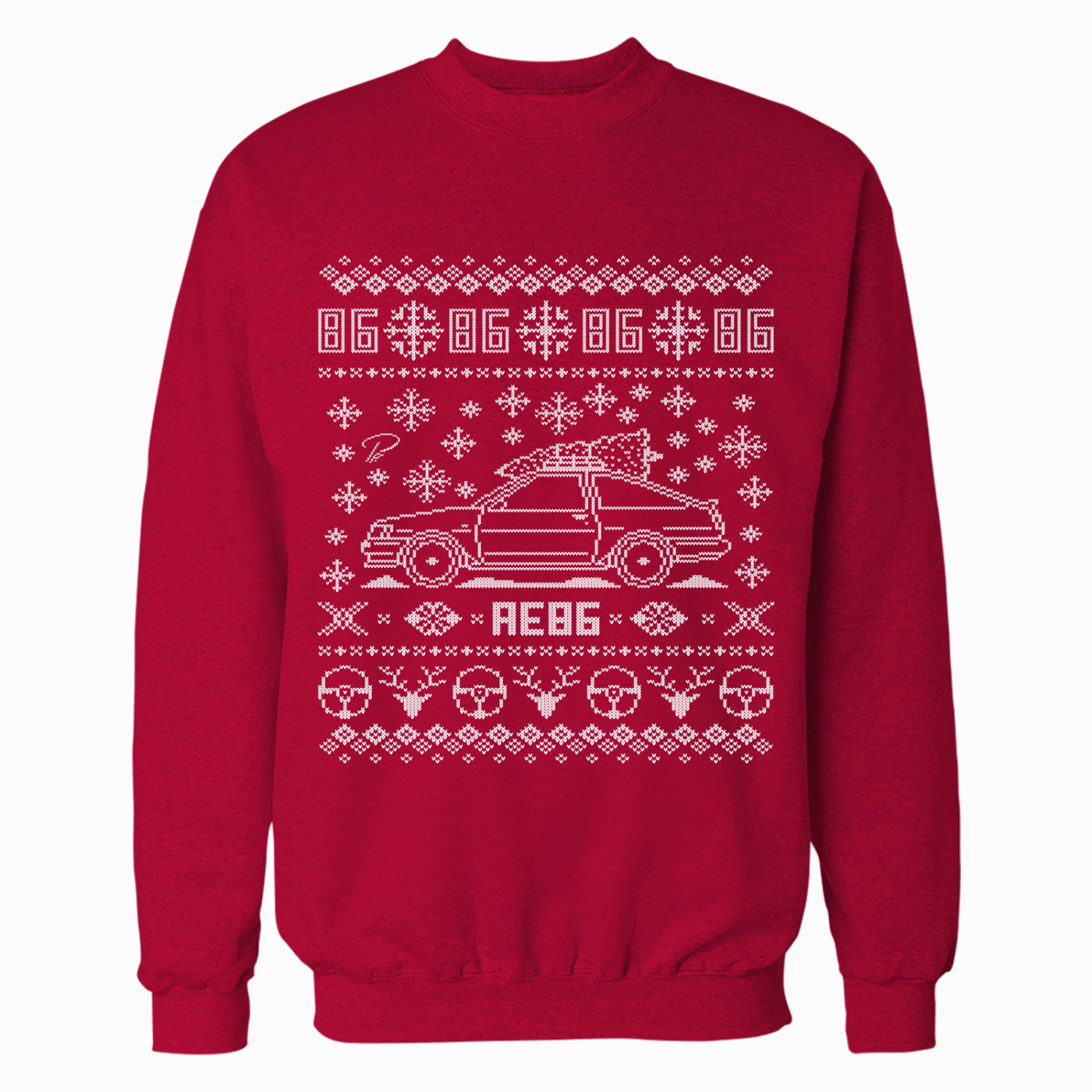 Toyota AE86 Levin Full Christmas Sweater Toyota AE86 Levin Full Christmas Sweater