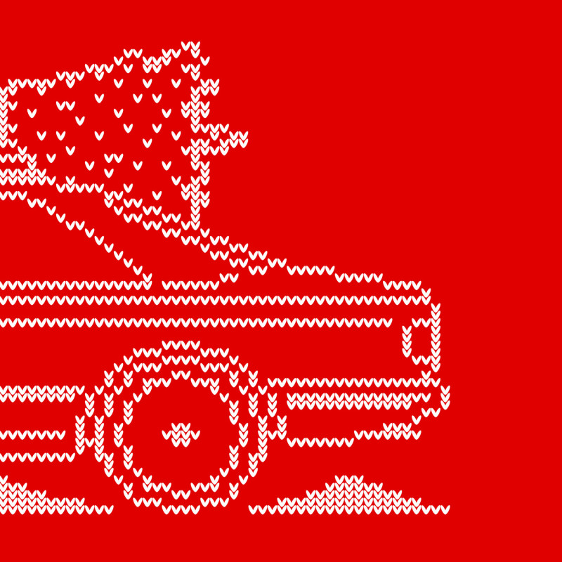 Mercedes-Benz W126 Coupe Minimal Christmas Sweater
