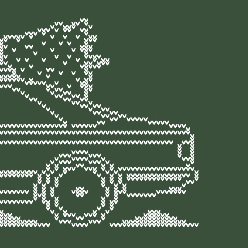 Mercedes-Benz W126 Coupe Full Christmas Sweater