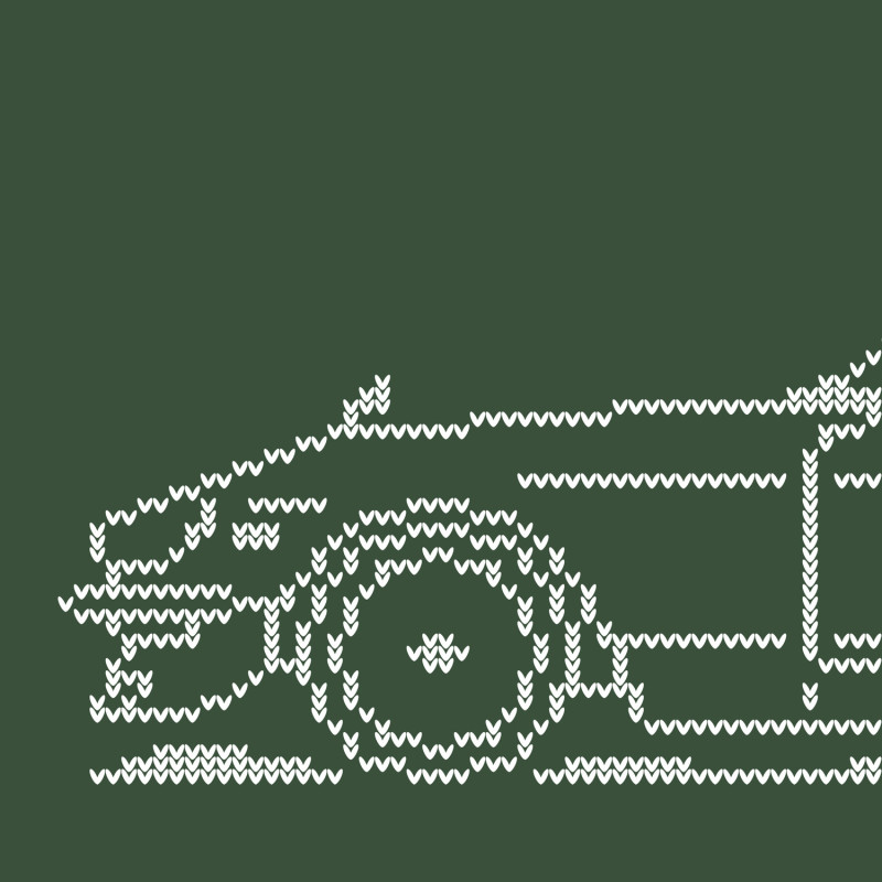 Nissan Datsun S30 Minimal Christmas Sweater
