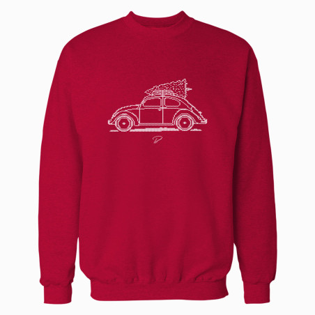 VW Beetle Minimal Christmas Sweater