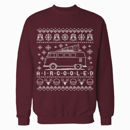 VW Type 2 Full Christmas Sweater