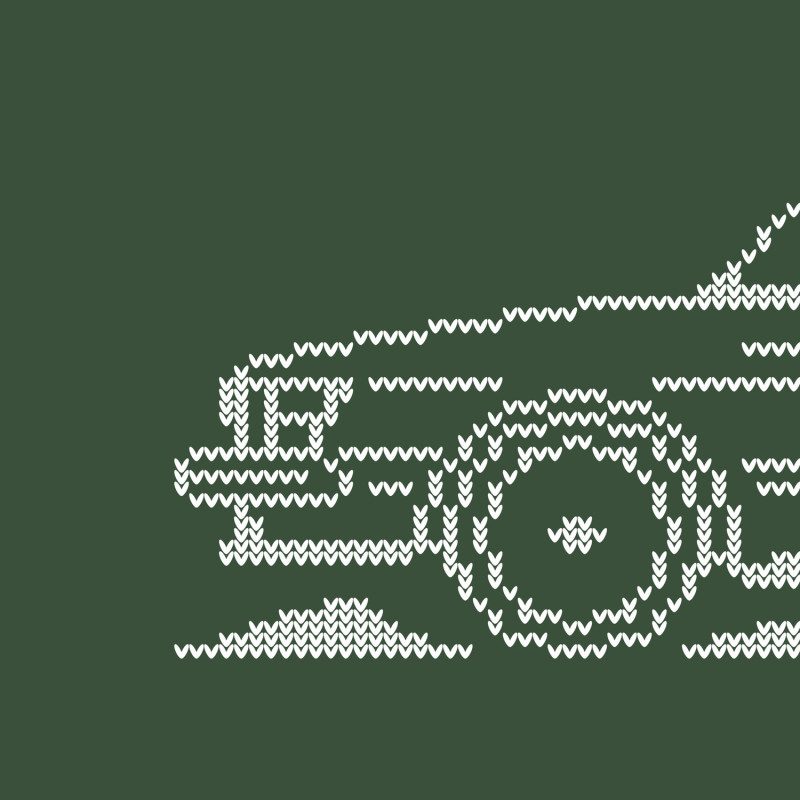 Saab 900 Turbo Minimal Christmas Sweater