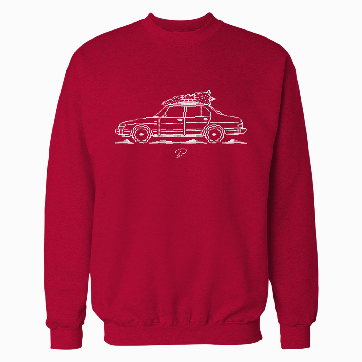 Saab 900 4 Door Minimal Christmas Sweater