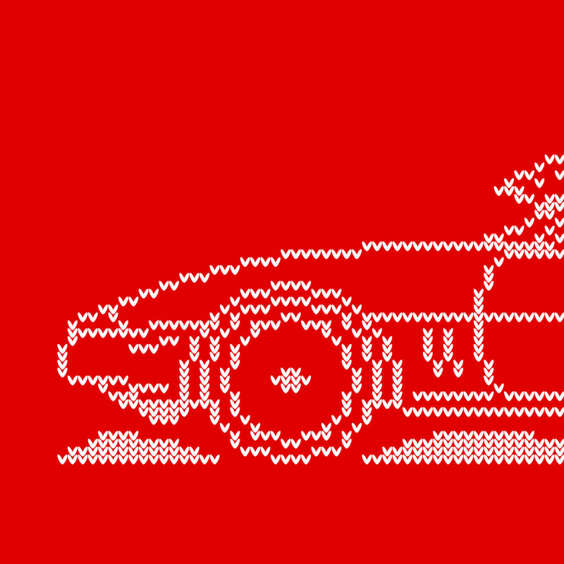 Chevrolet Corvette C4 Minimal Christmas Sweater