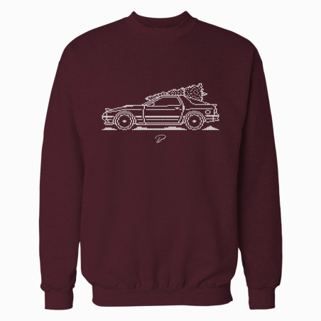 Mazda RX7 FC Coupe Minimal Christmas Sweater
