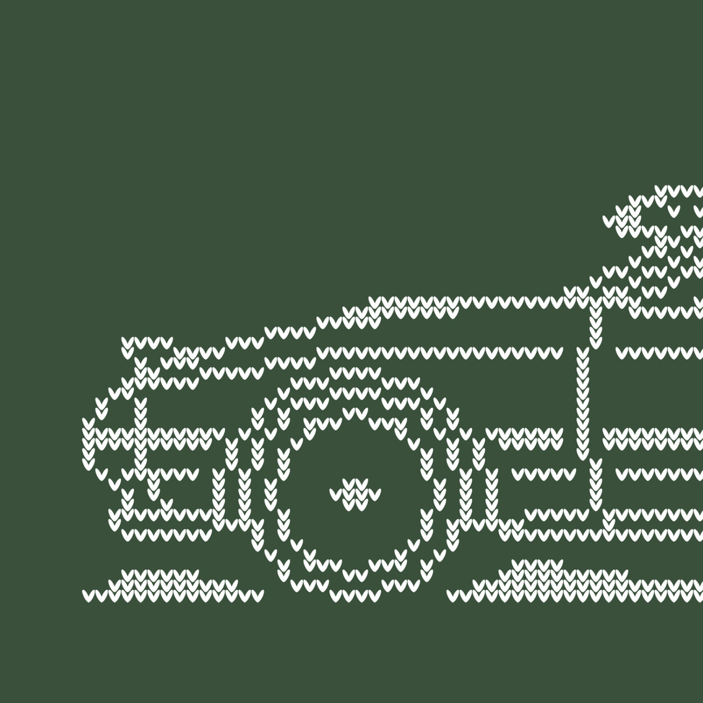 Mazda RX7 FC Cabriolet Minimal Christmas Sweater